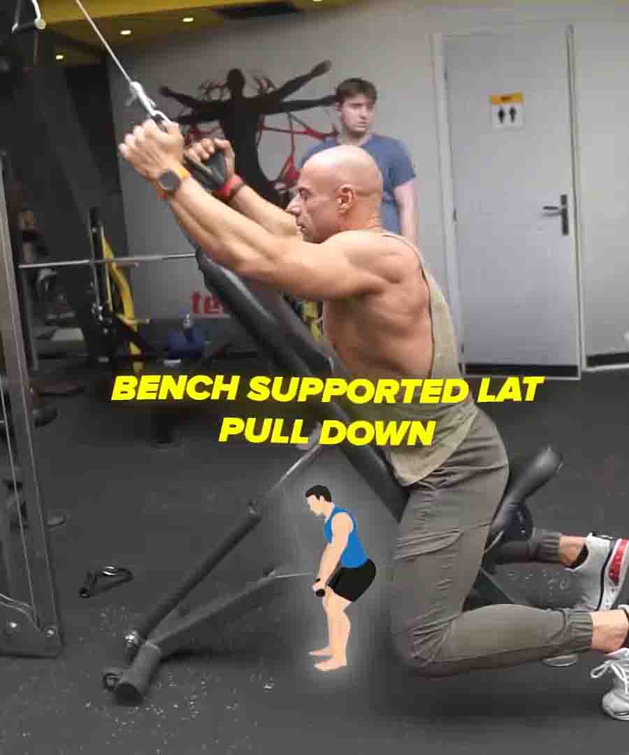 How to - bench supported pulldown with the middle bar | GymZilla Tribe ...