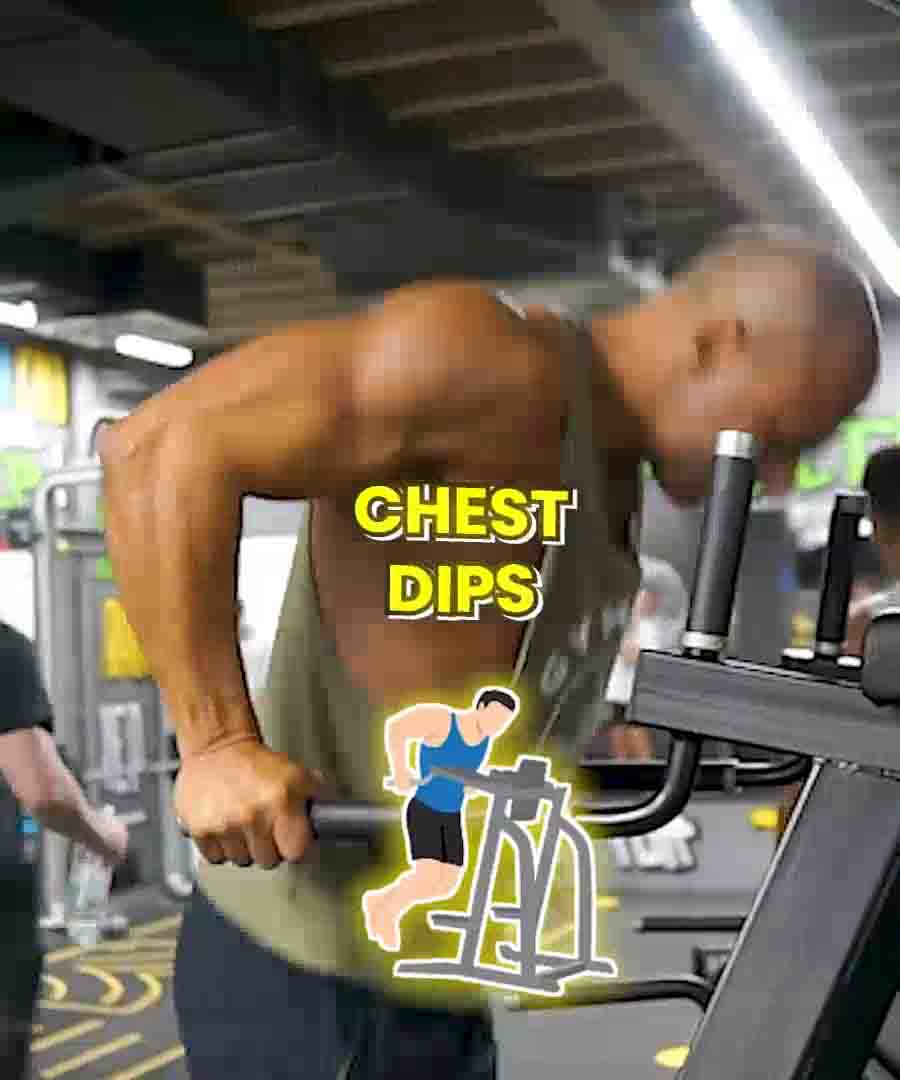 Chest Dips finisher routine | GymZilla Tribe Exercises