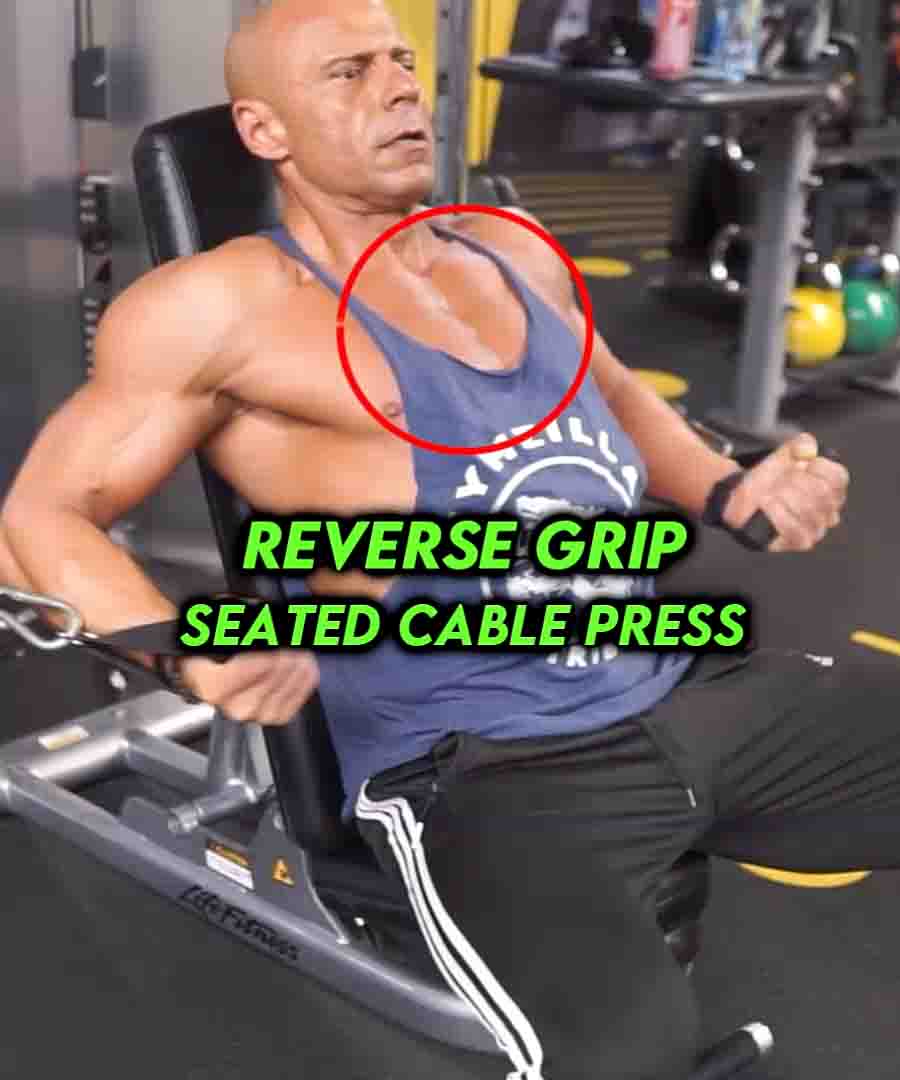 How To: reverse grip seated cable chest press | GymZilla Tribe Exercises
